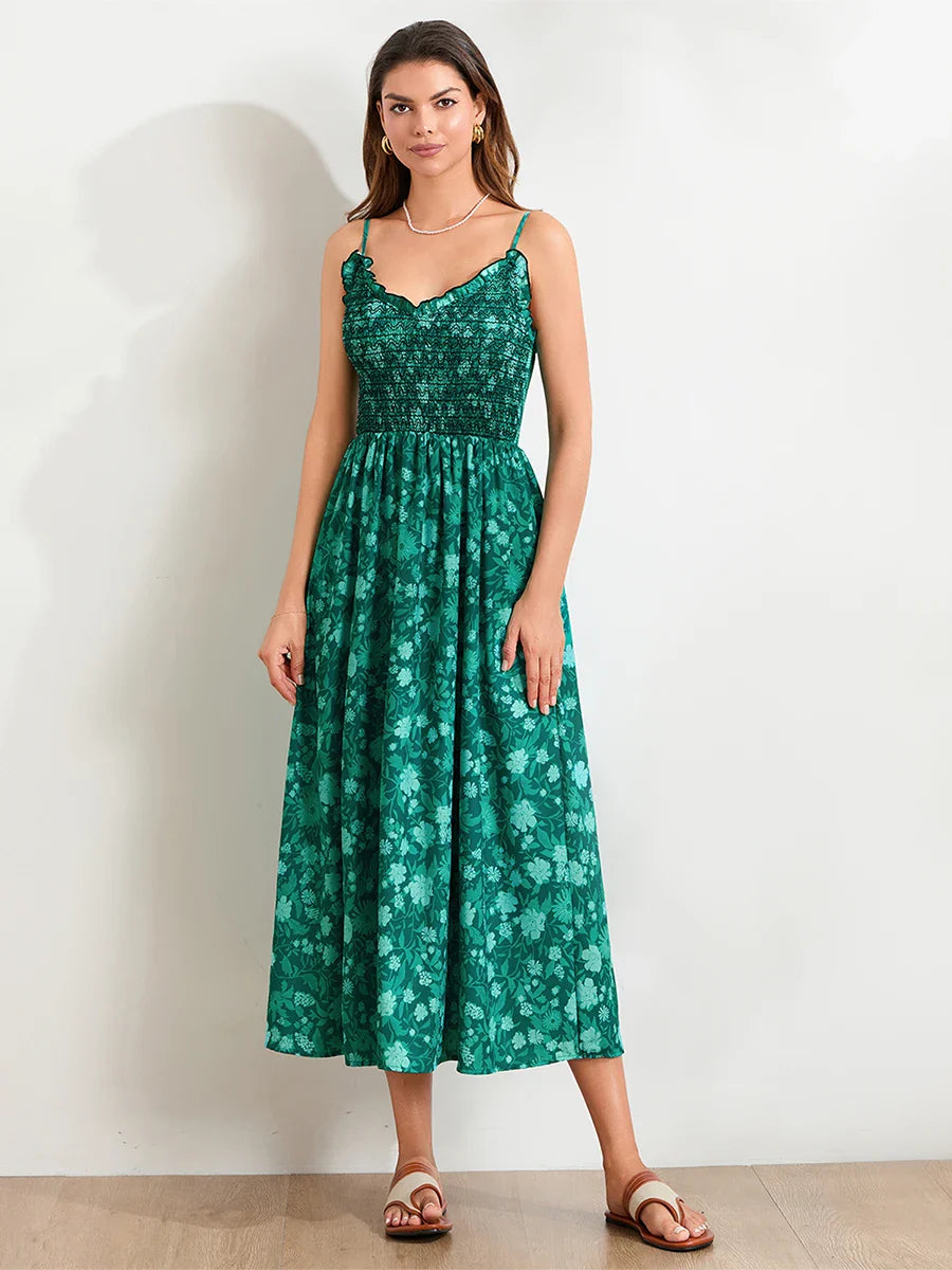 Anna-Berg | Multicolor Floral Maxi Dress