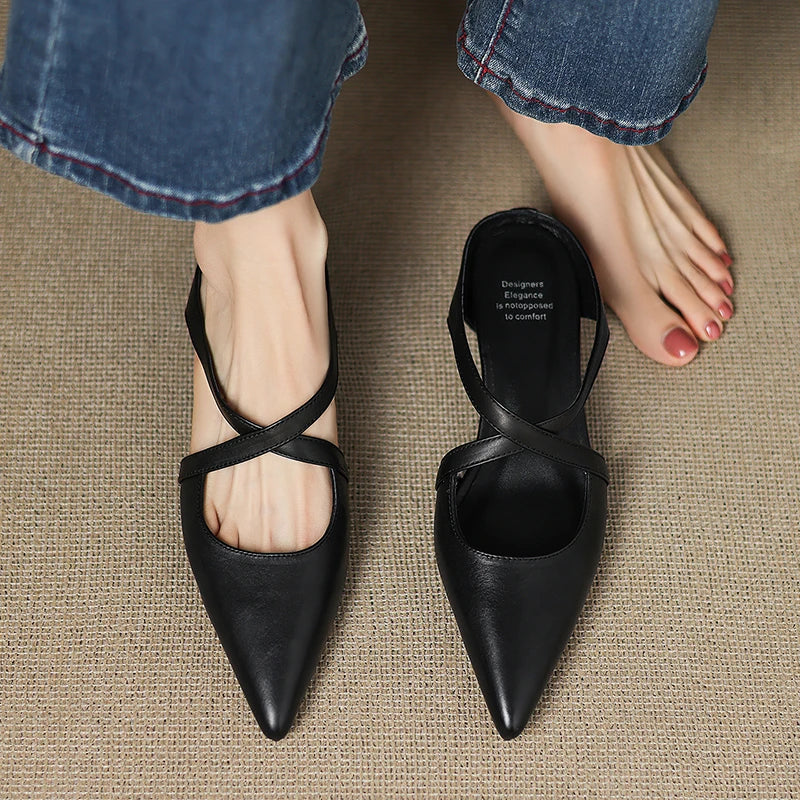 Anna-Berg | Leather Mules