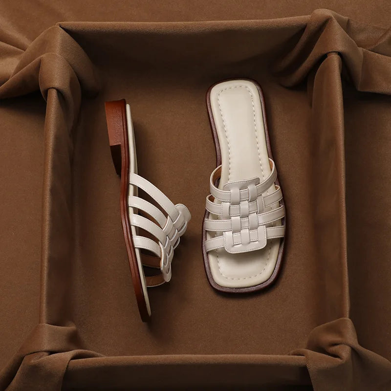 Anna-Berg | Leather Flats