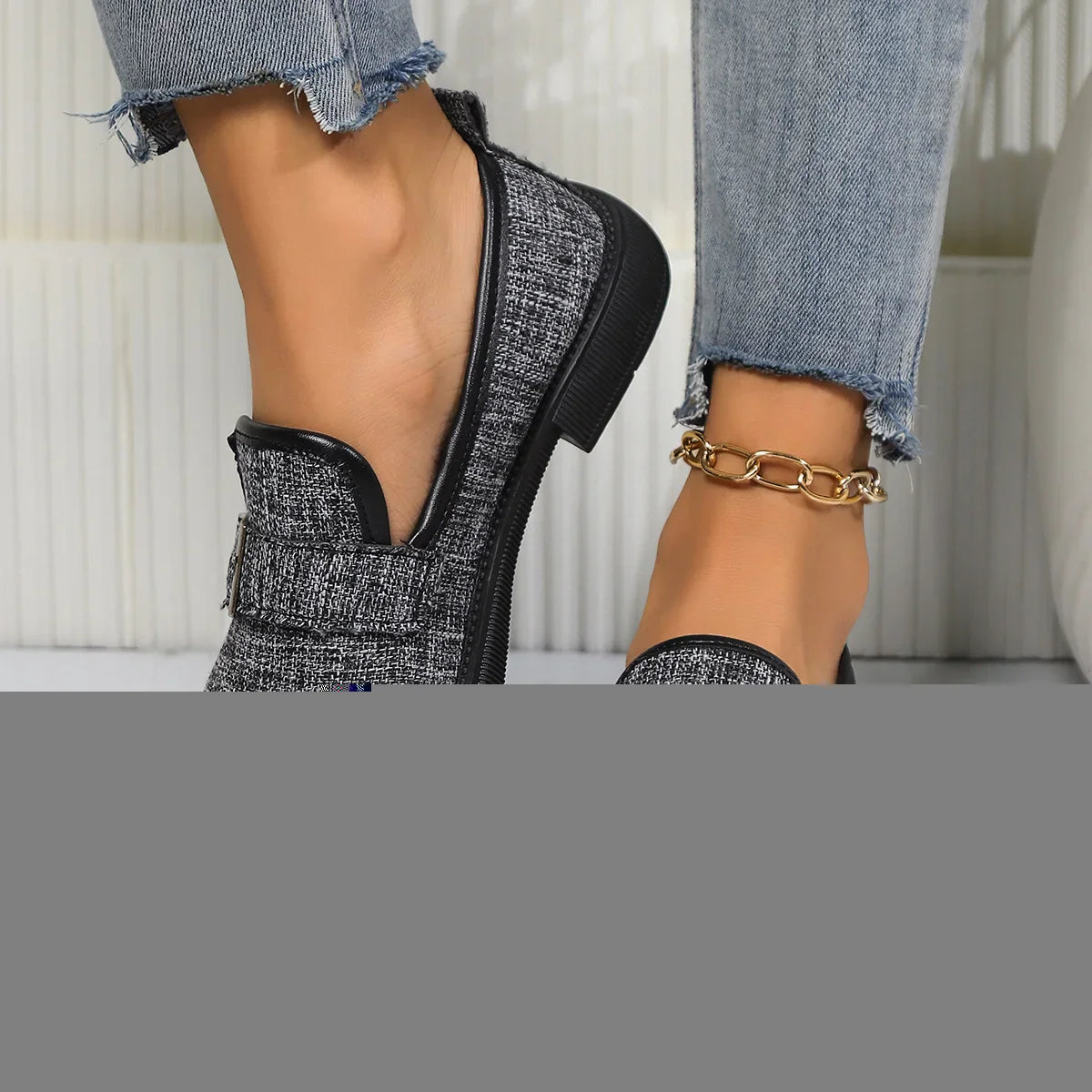 Anna-Berg | Canvas Slip-On Shoes