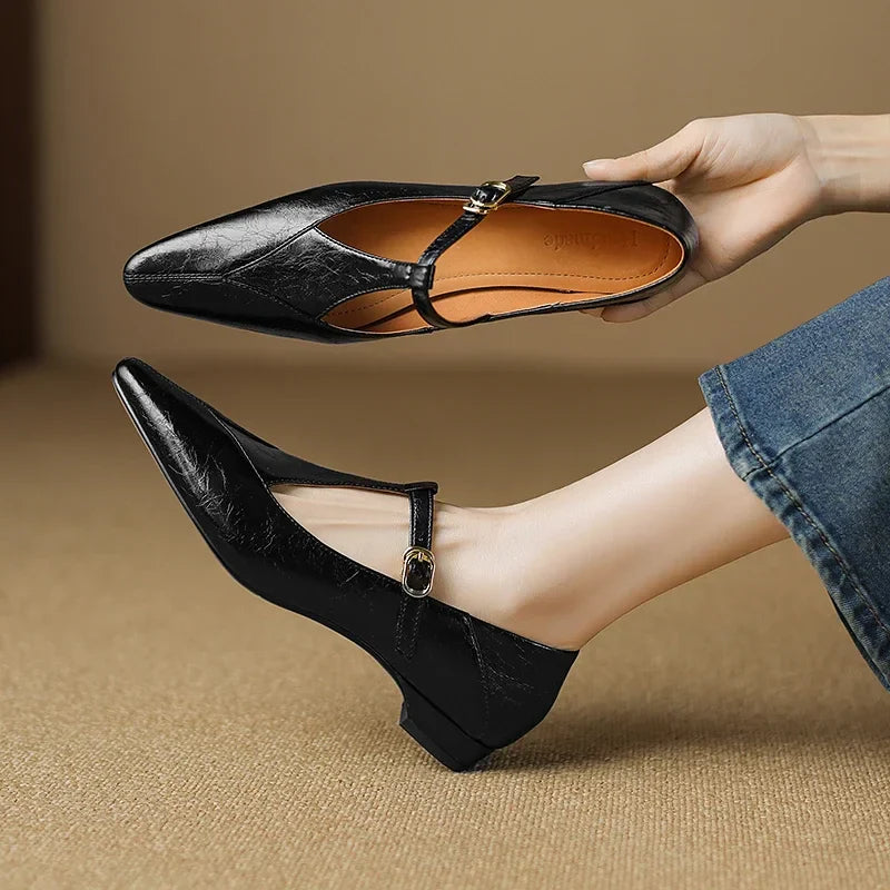 Anna-Berg | Genuine Leather Flats