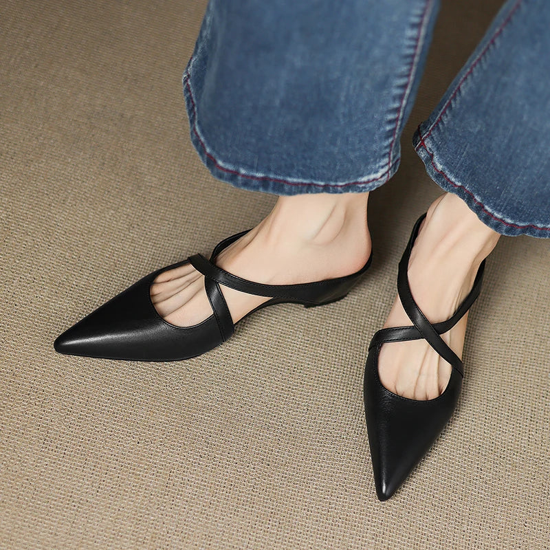 Anna-Berg | Leather Mules