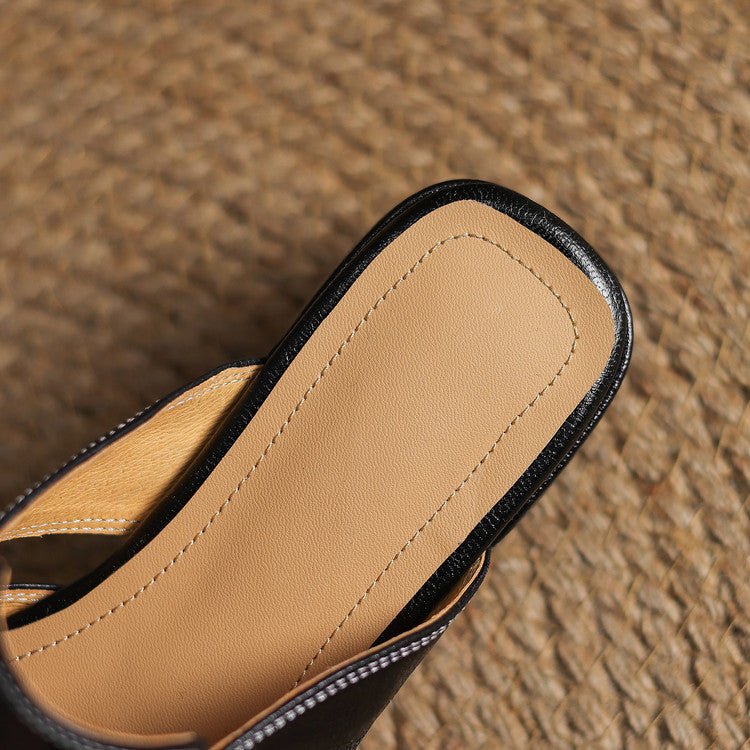 Anna-Berg | Genuine Leather Mules