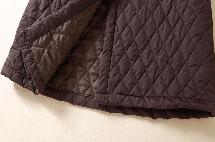 Anna-Berg | Quilted Long Coat