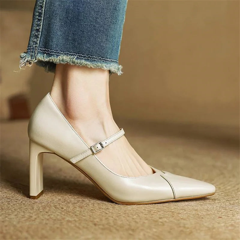 Anna-Berg | Genuine Leather Heels