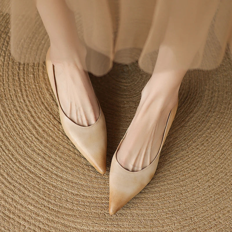 Anna-Berg | Genuine Leather Flats