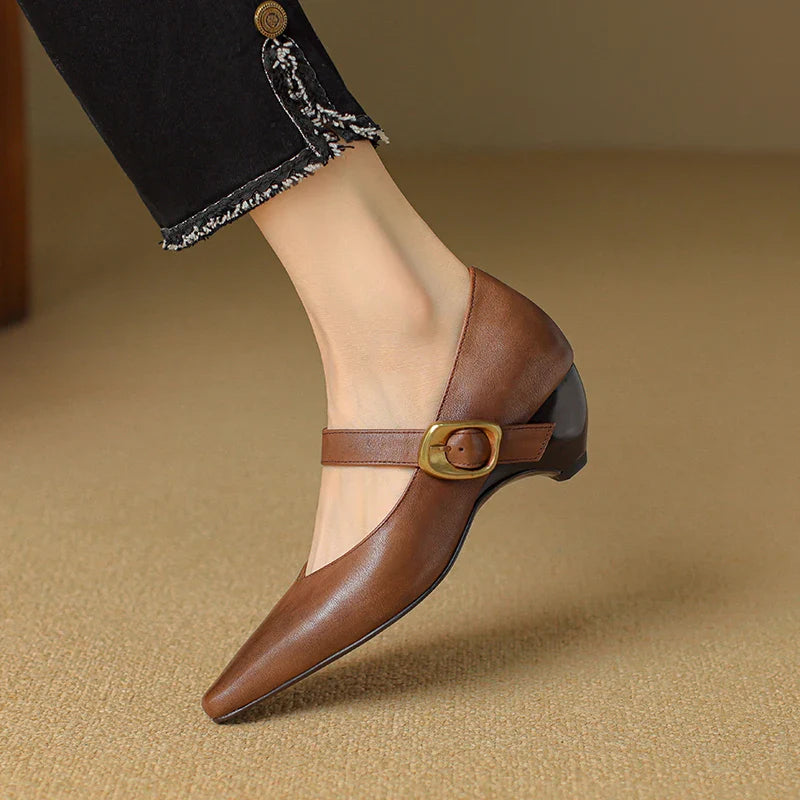 Anna-Berg | Genuine Leather Heels