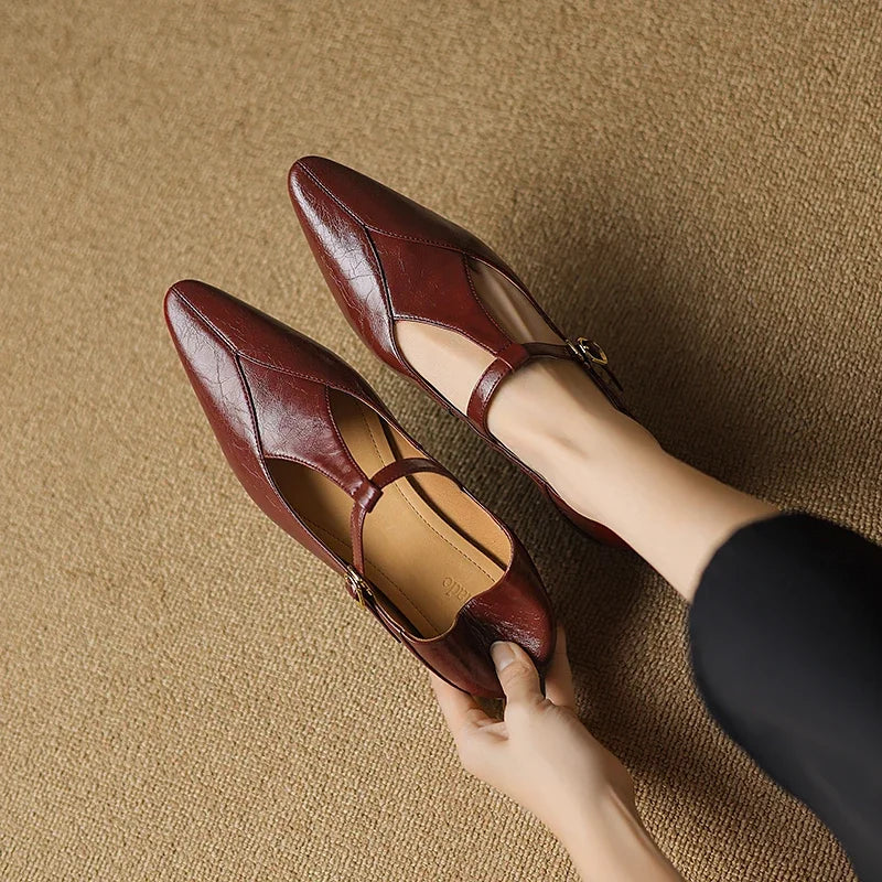 Anna-Berg | Genuine Leather Flats