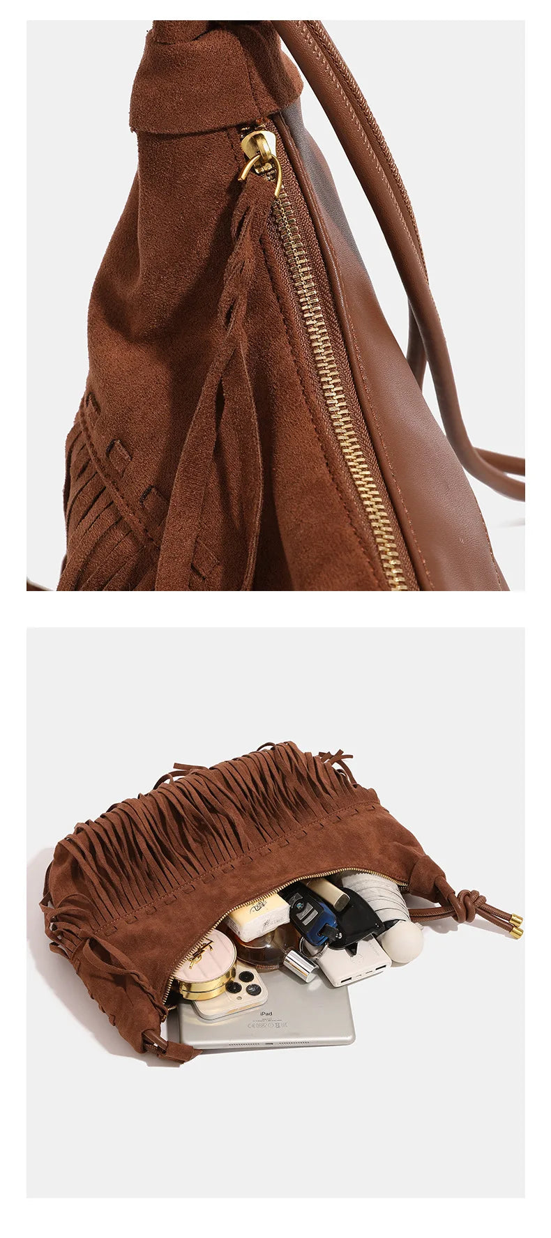 Anna-Berg | Fringe Detail Women's Top