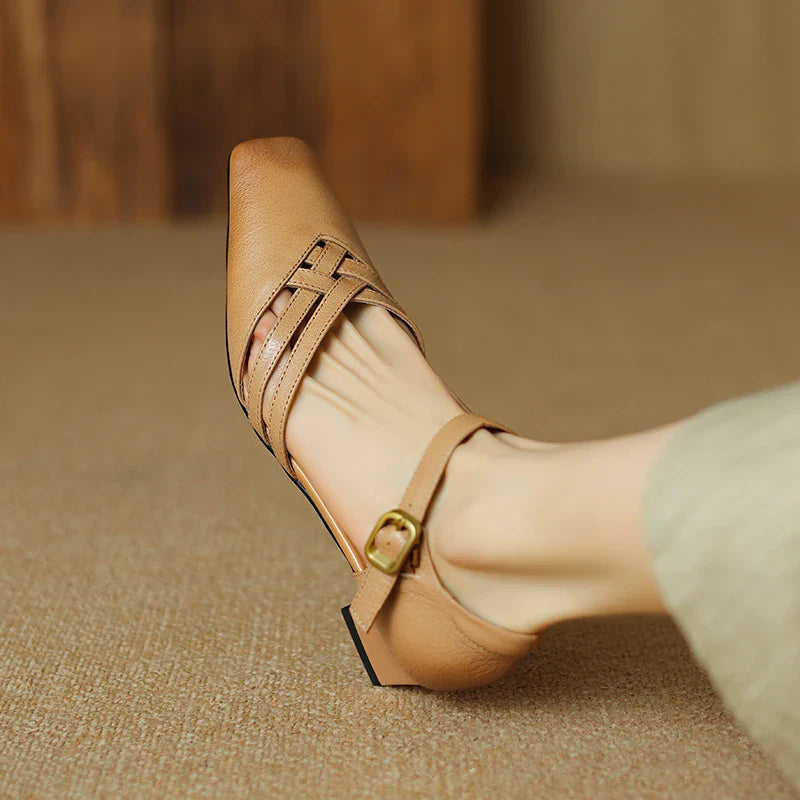 Anna-Berg | Genuine Leather Heels