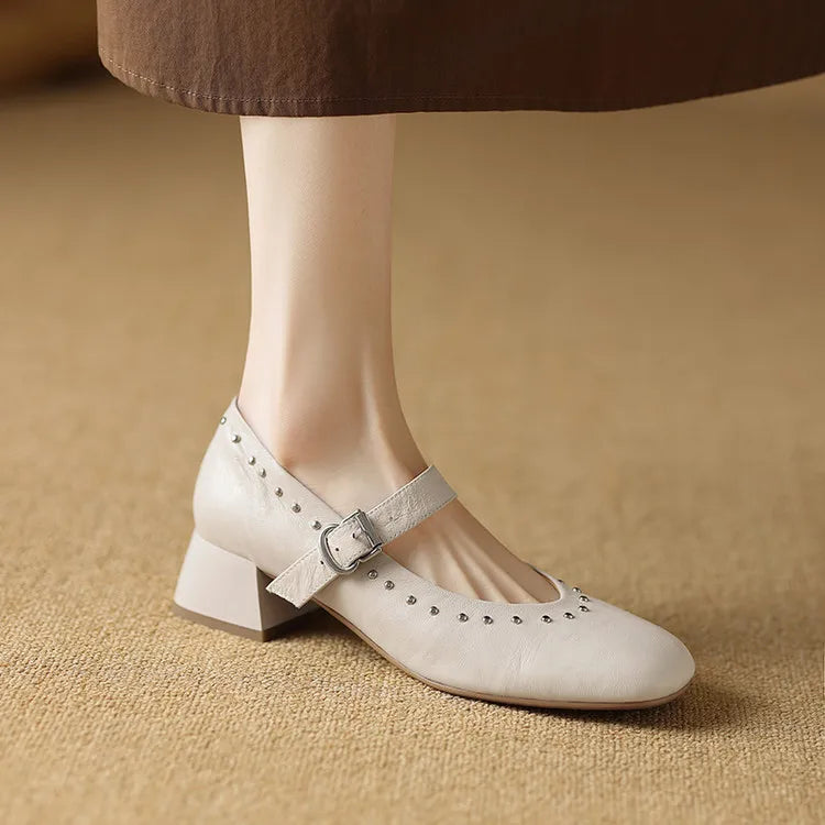 Anna-Berg | Genuine Leather Heels