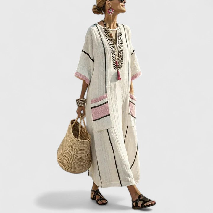 Anna-Berg | Elegant Bohemian Dress for Effortless Elegance