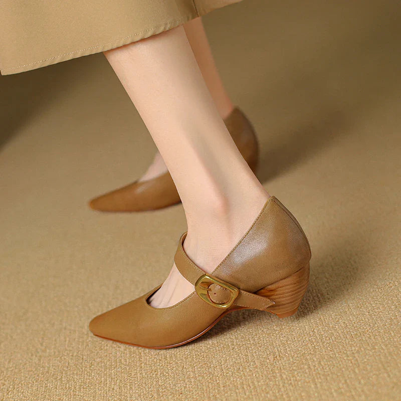 Anna-Berg | Genuine Leather Heels