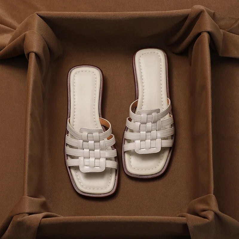 Anna-Berg | Leather Flats