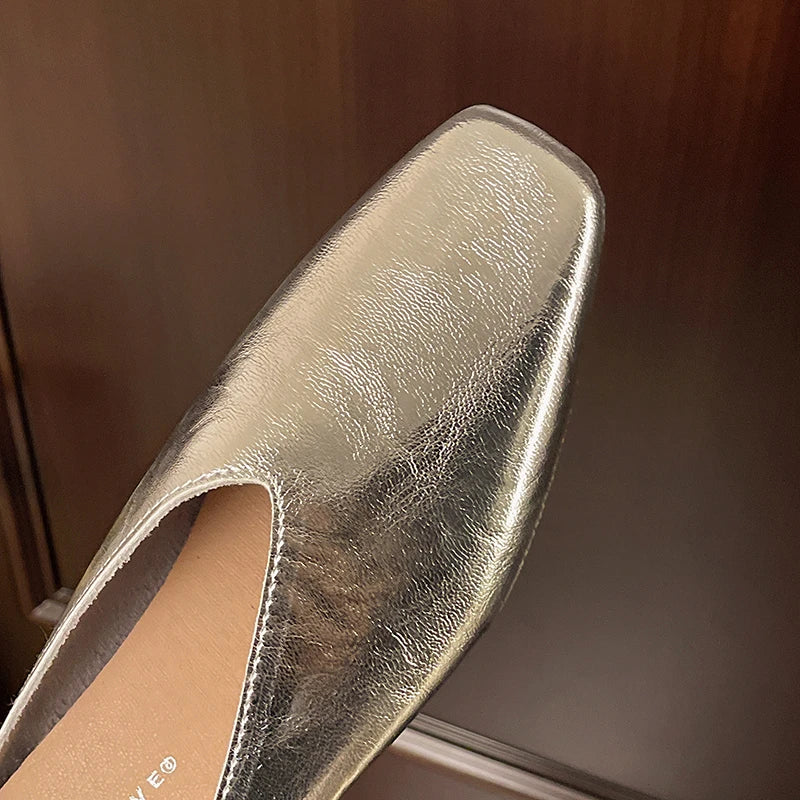 Anna-Berg | Mules with Minimalist Design