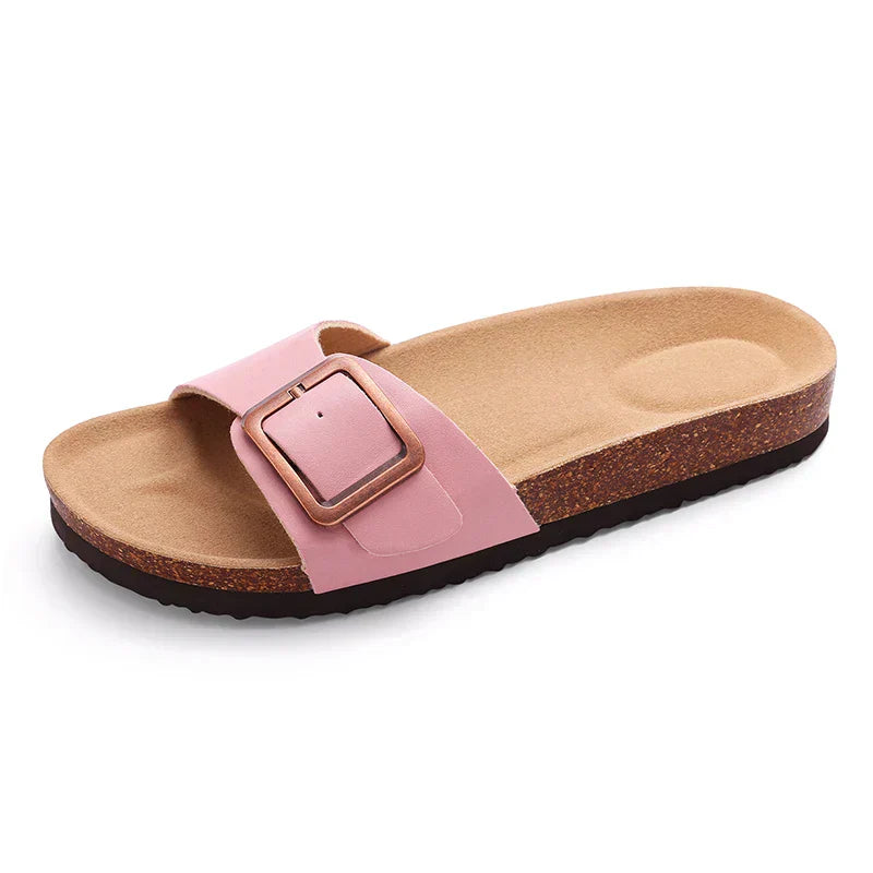 Anna-Berg | Romantic Flat Adjustable Buckle Sandals
