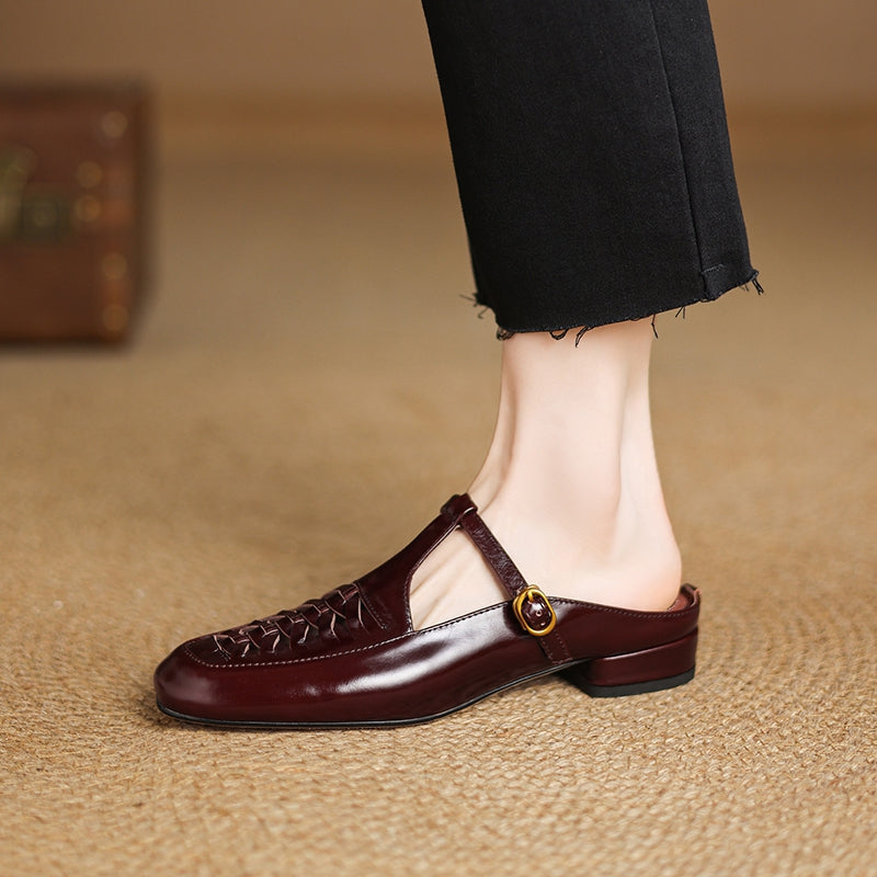 Anna-Berg | Genuine Leather Mules