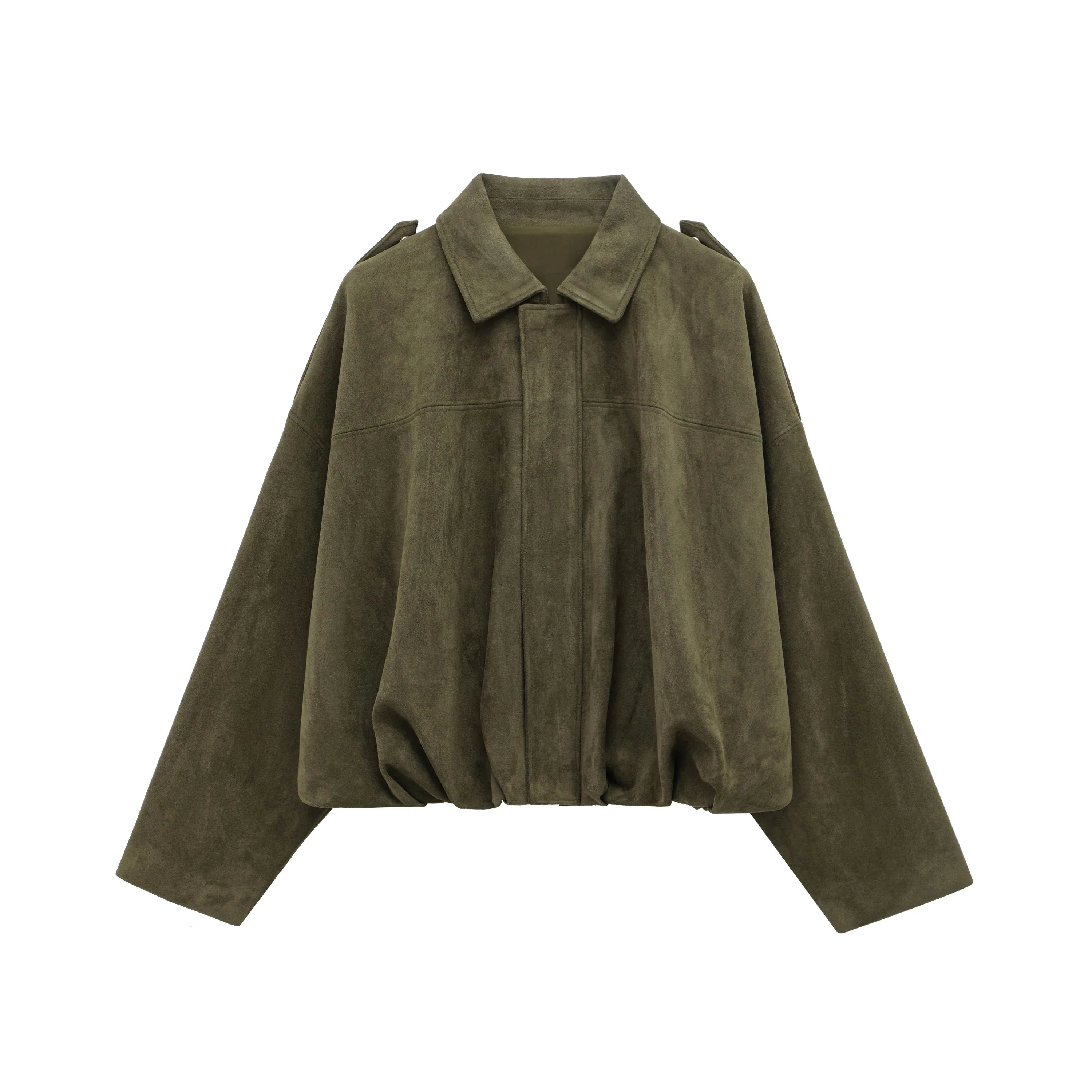 Anna-Berg | Women's Suede Bomber