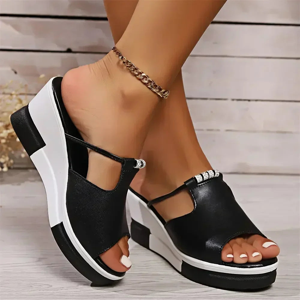 Anna-Berg | Effortless Orthopedic Cushioned Wedge Sandals