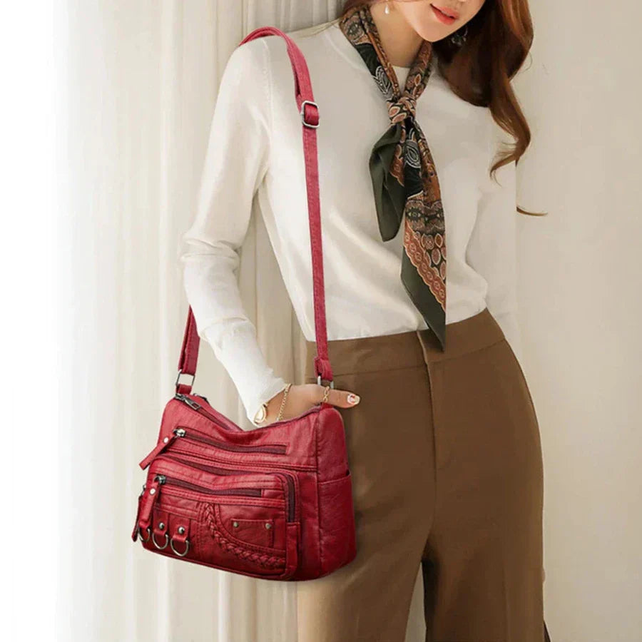 Anna-Berg | Multi-Layer Crossbody Bag