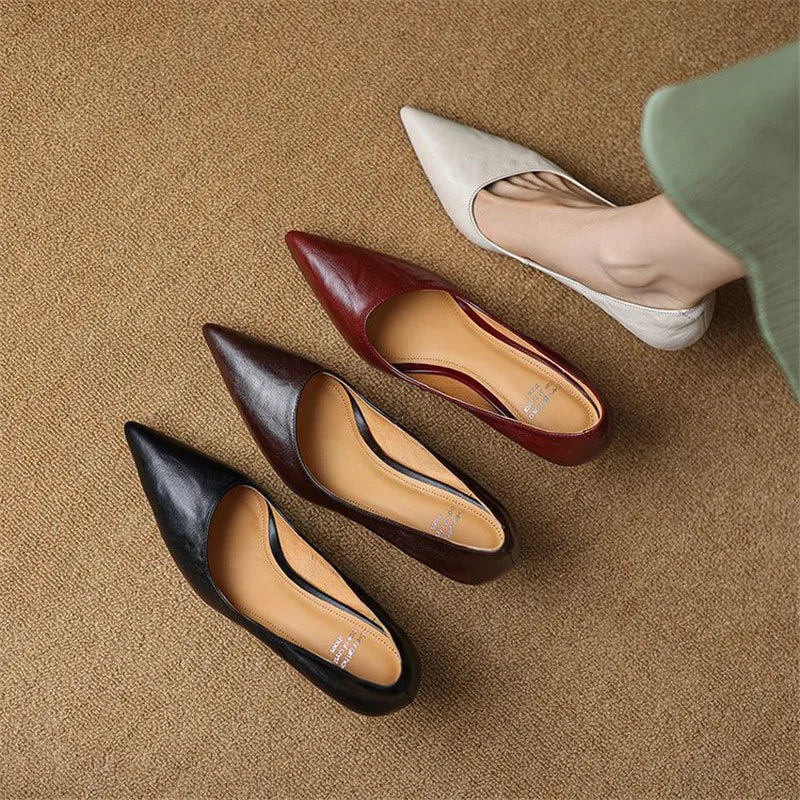 Anna-Berg | Genuine Leather Heels