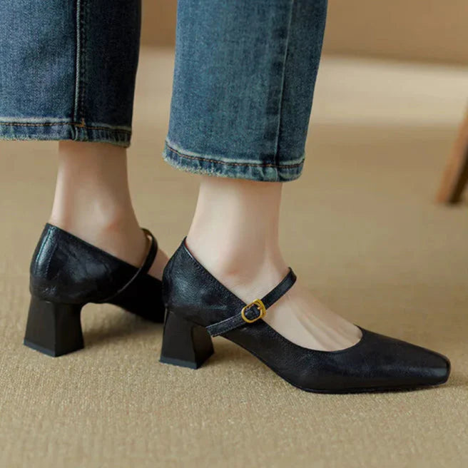 Anna-Berg | Genuine Leather Heels