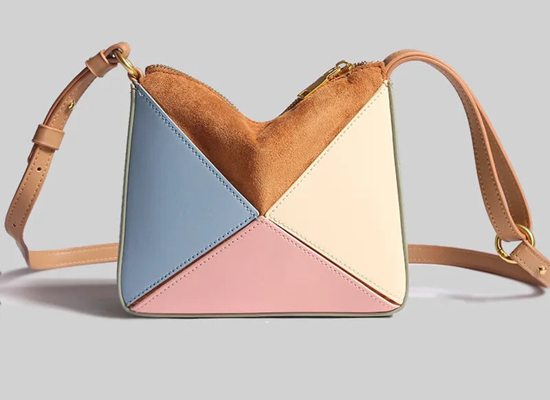 Anna-Berg | Handbag, Women, Leather, Structured, Black, Elegant