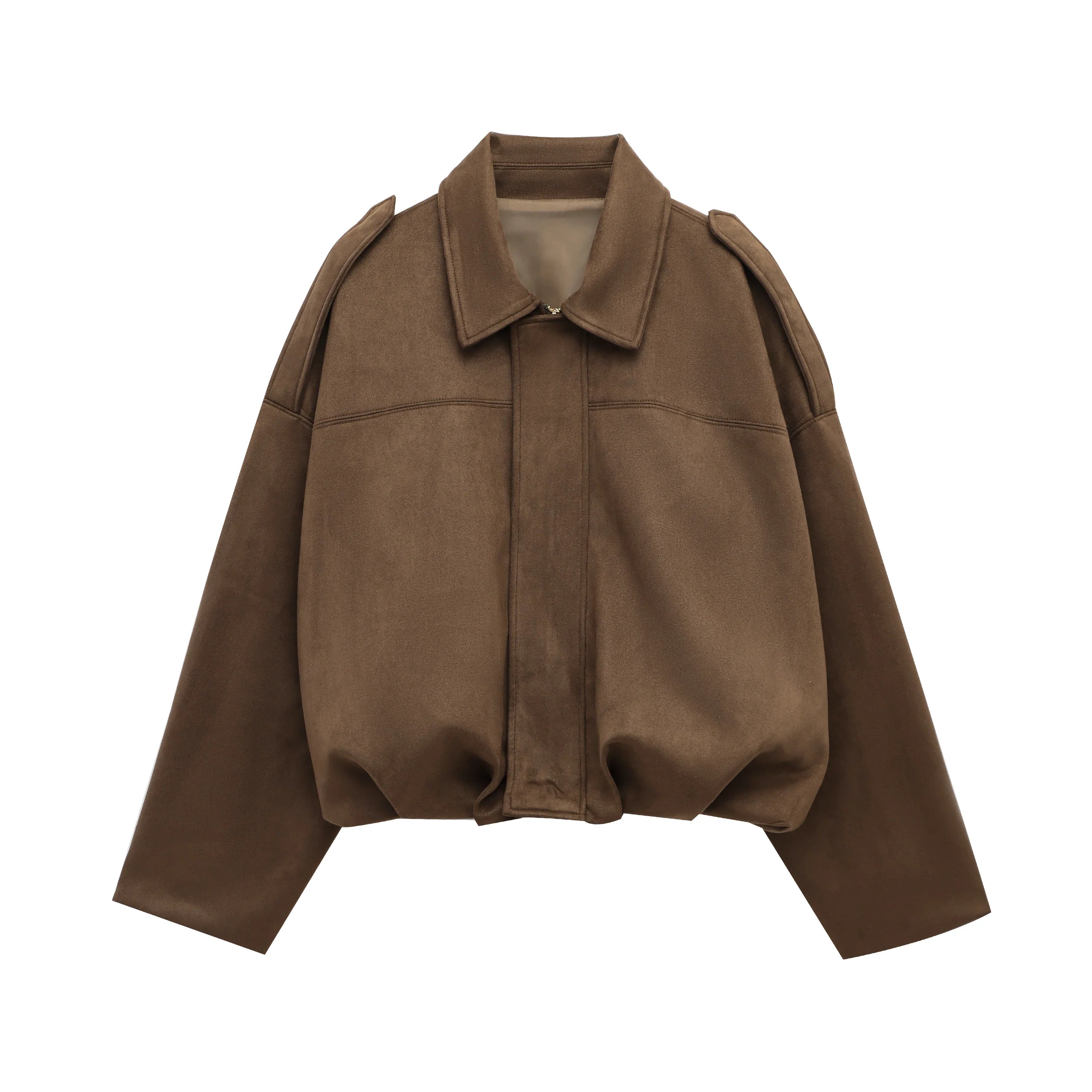 Anna-Berg | Women's Suede Bomber