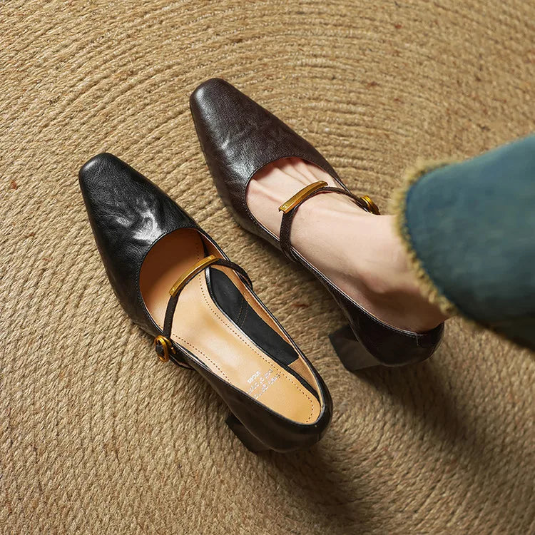 Anna-Berg | Genuine Leather Heels