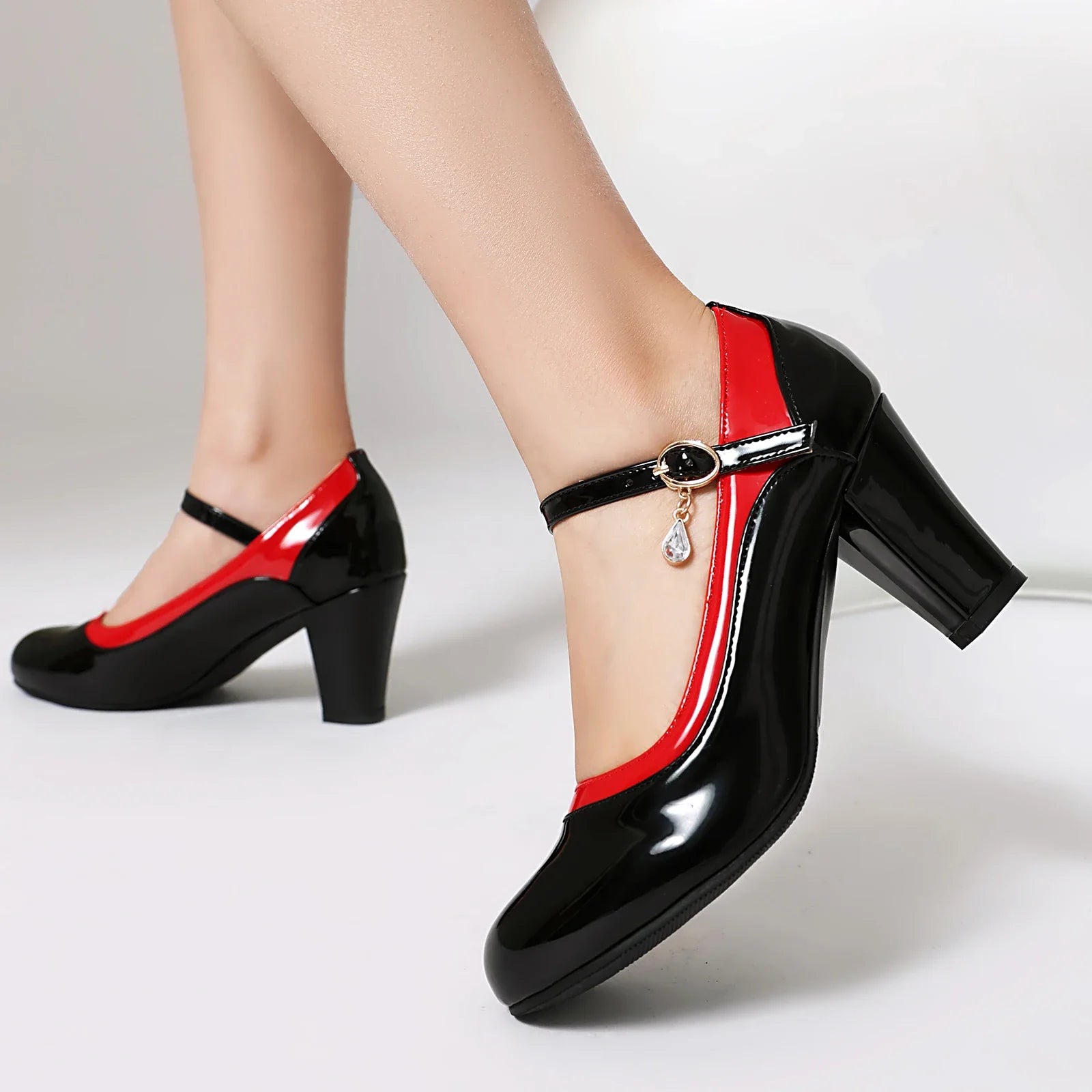 Anna-Berg | Elegant Pointed Toe Heels in Leather