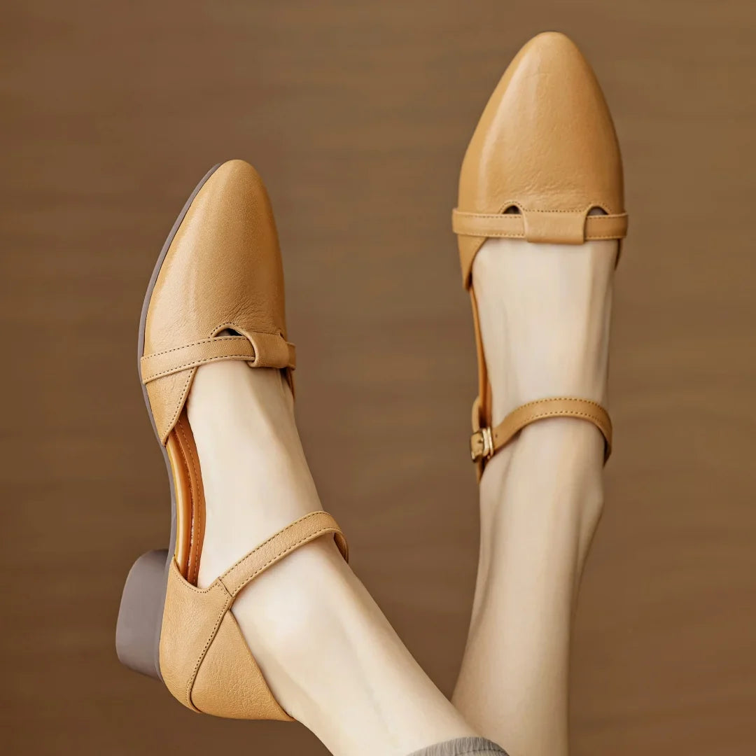 Anna-Berg | Genuine Leather Heels
