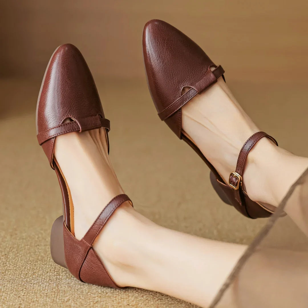 Anna-Berg | Genuine Leather Heels