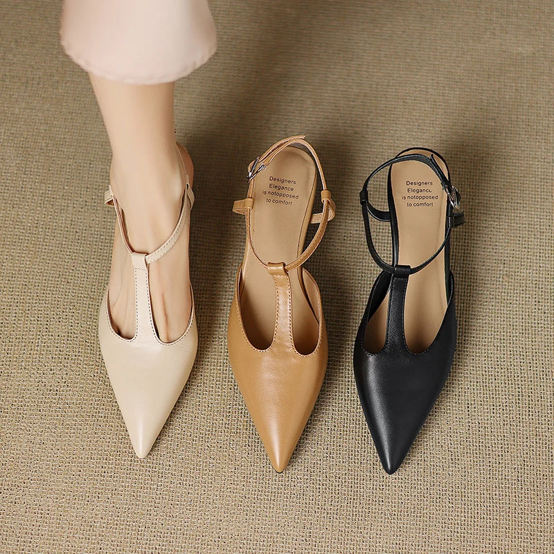 Anna-Berg | Genuine Leather Heels