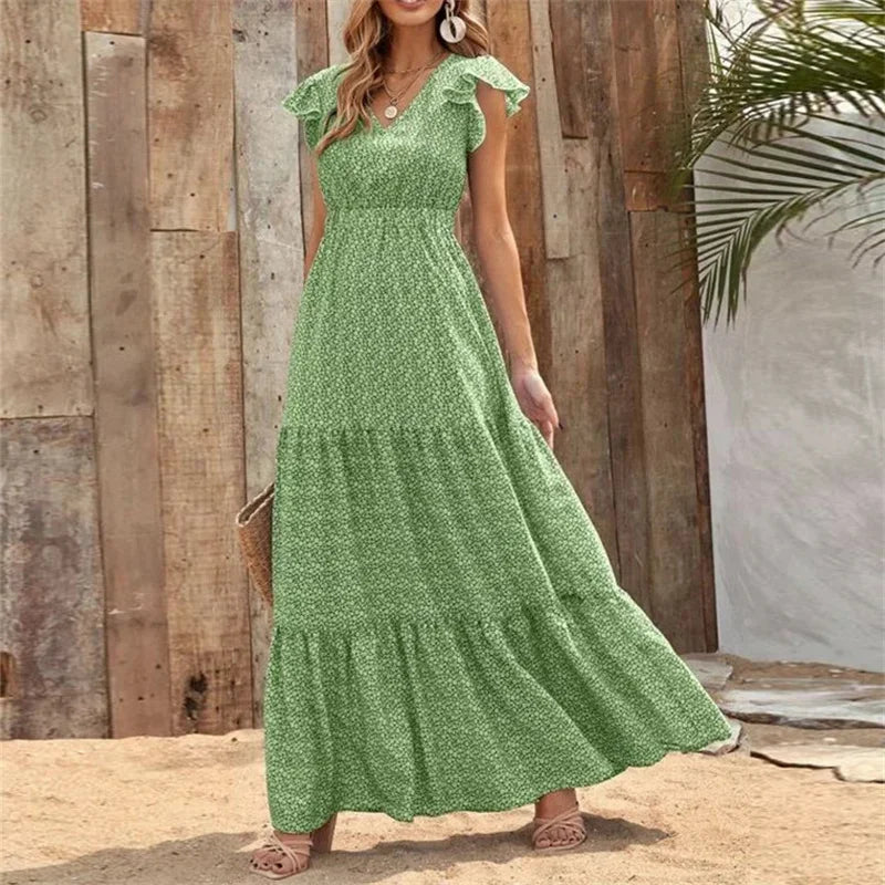 Anna-Berg | Tiered Ruffle Dress