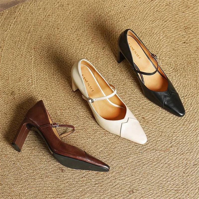 Anna-Berg | Genuine Leather Heels