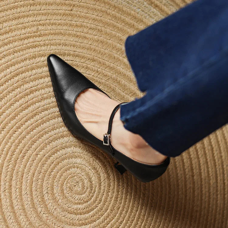Anna-Berg | Genuine Leather Heels