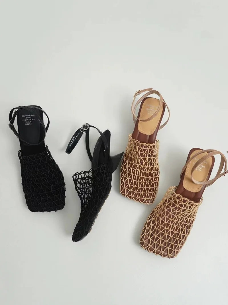 Anna-Berg | Heels, Mesh Weave