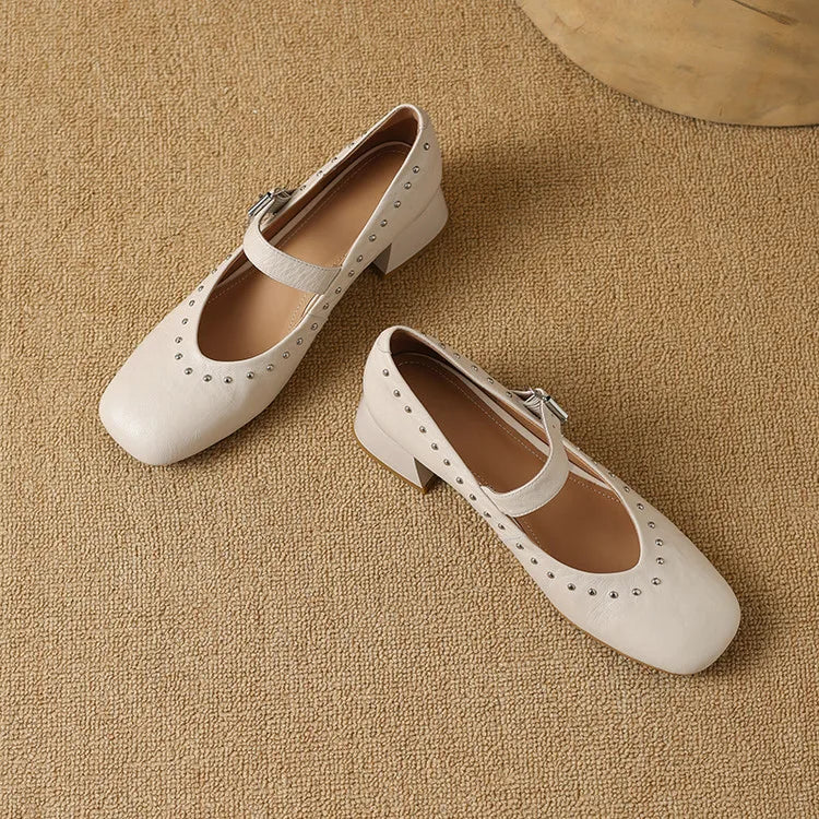 Anna-Berg | Genuine Leather Heels
