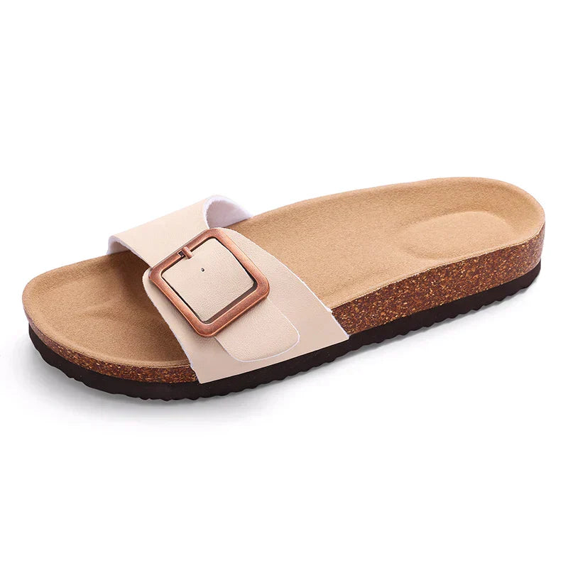 Anna-Berg | Romantic Flat Adjustable Buckle Sandals
