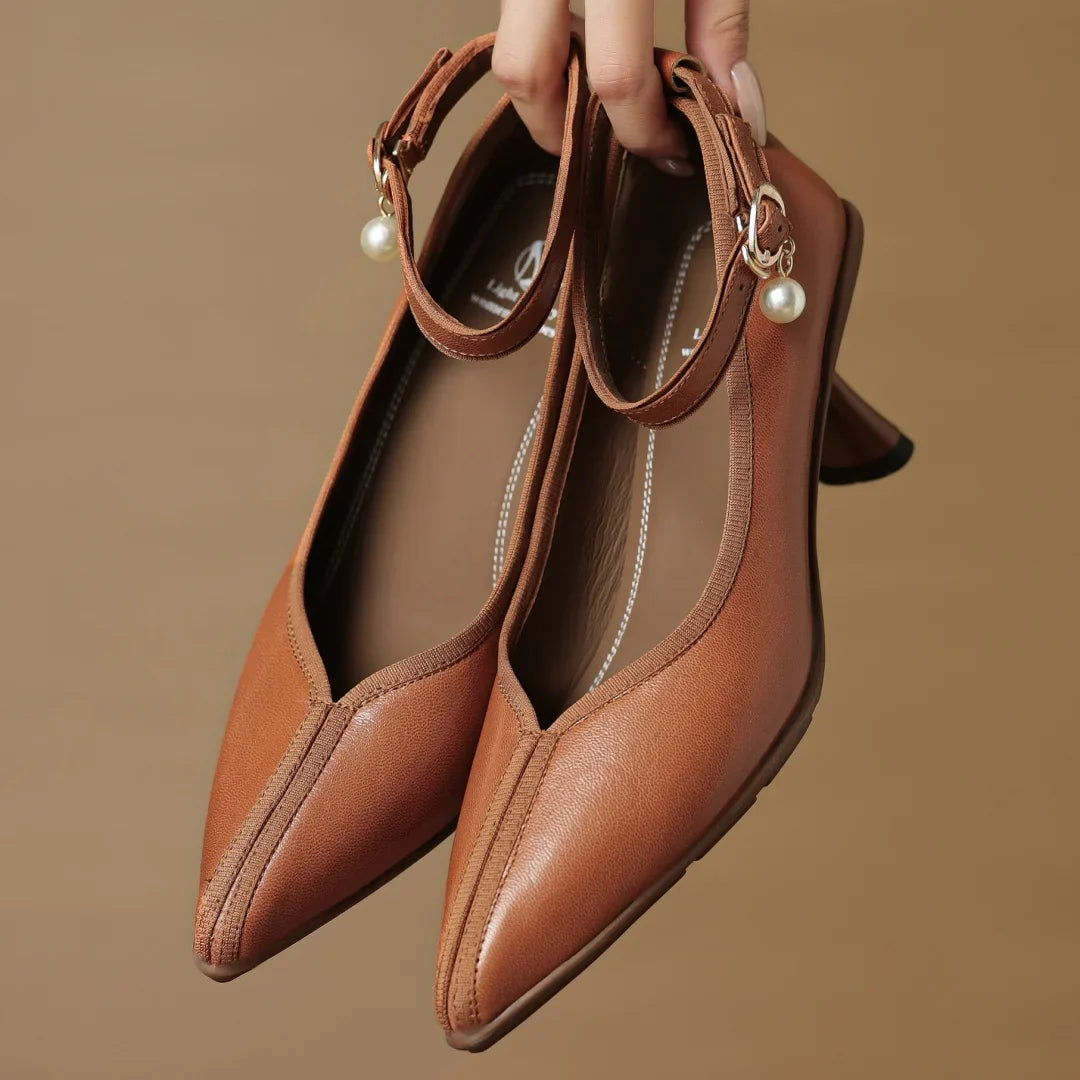 Anna-Berg | Genuine Leather Heels