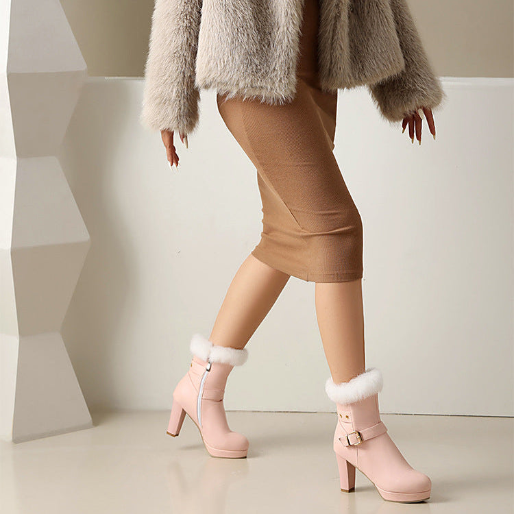 Anna-Berg | Leather Ankle Boots