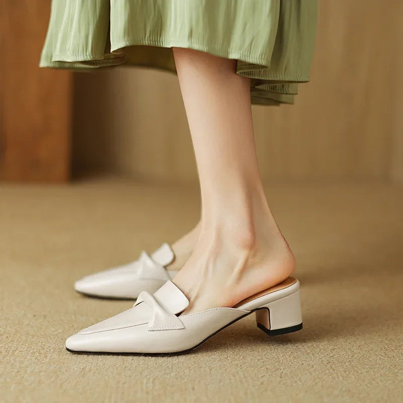Anna-Berg | Genuine Leather Mules