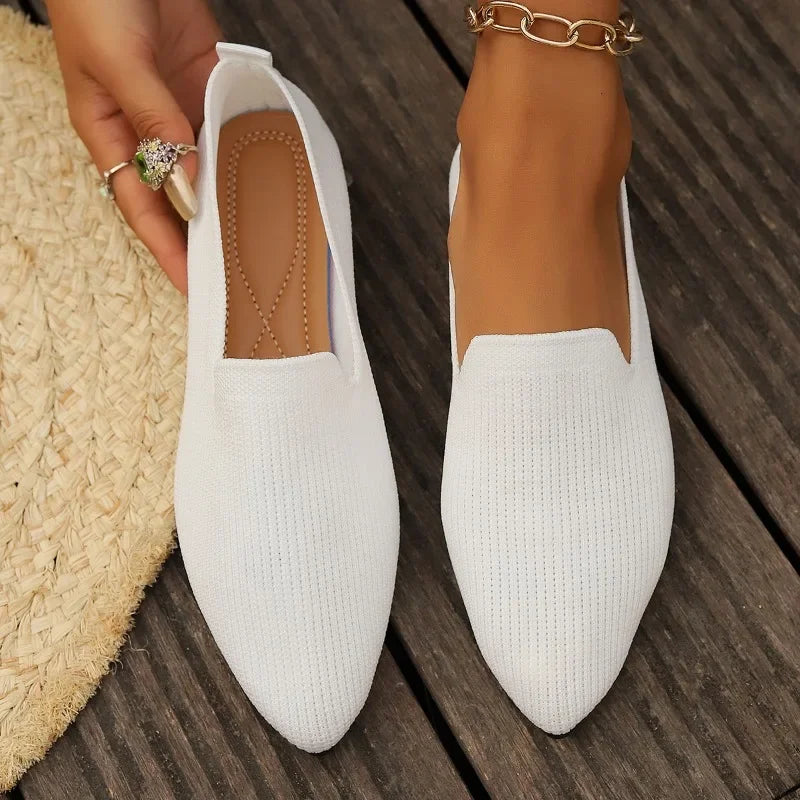 Anna-Berg | Elegant Pointed Toe Flats