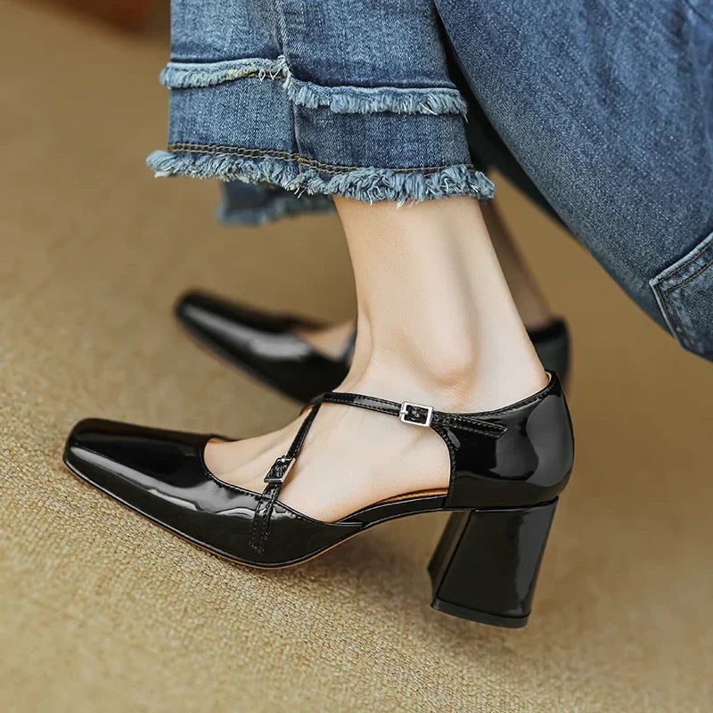 Anna-Berg | Genuine Leather Heels