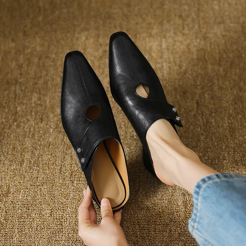 Anna-Berg | Genuine Leather Mules