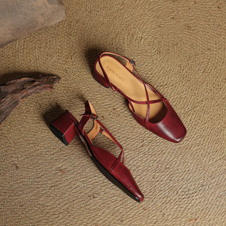 Anna-Berg | Genuine Leather Heels