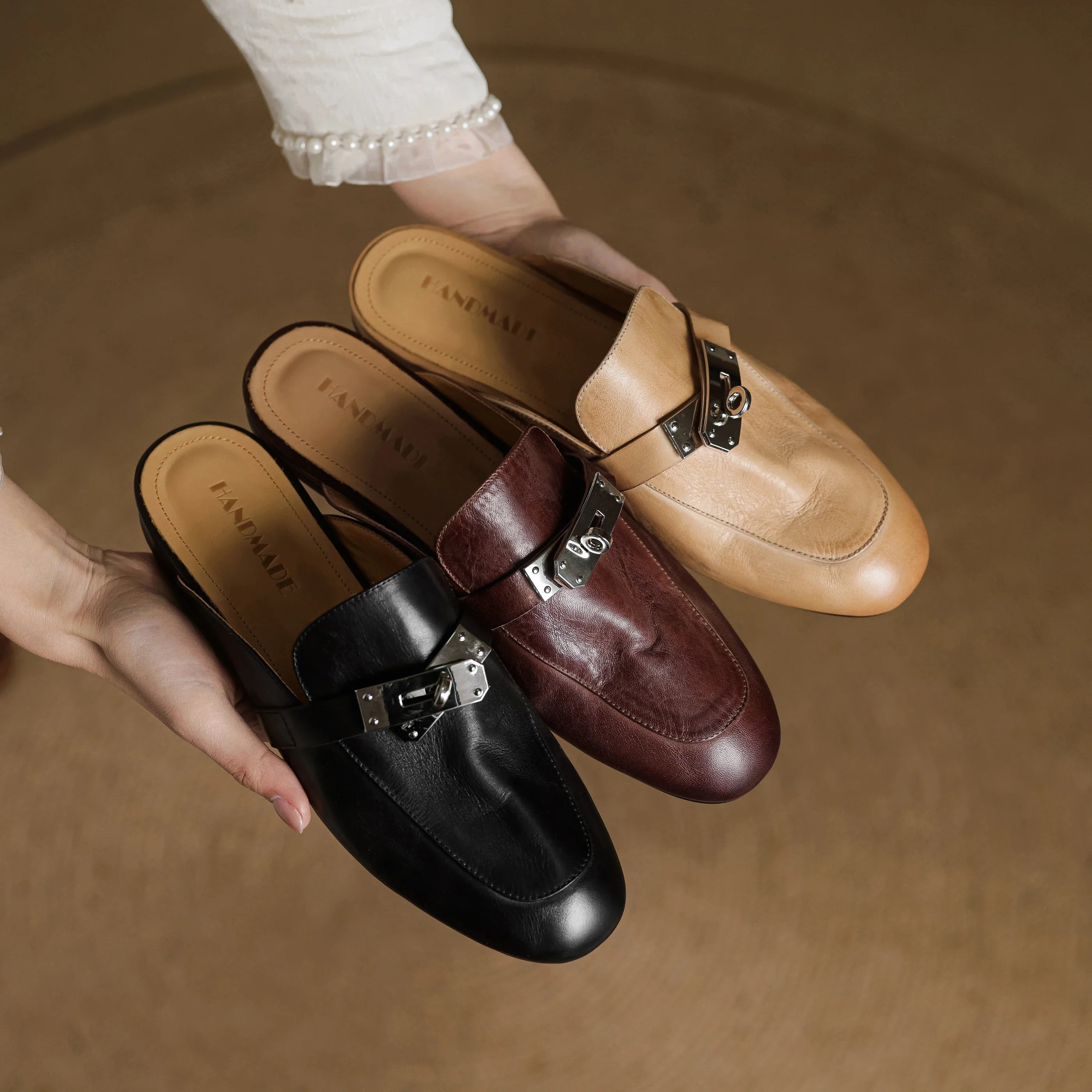Anna-Berg | Genuine Leather Mules
