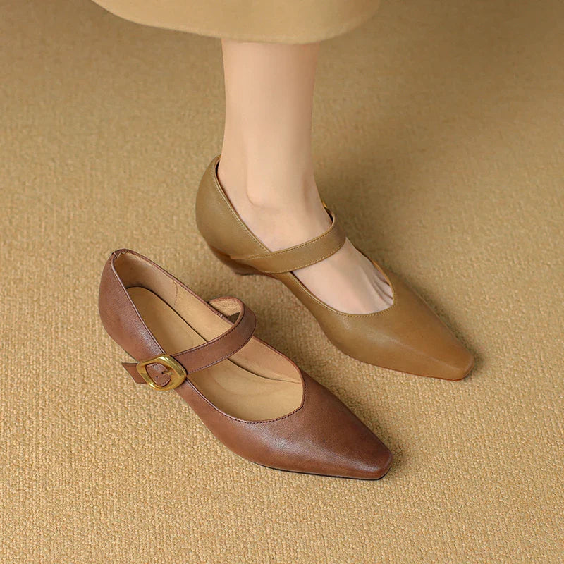 Anna-Berg | Genuine Leather Heels