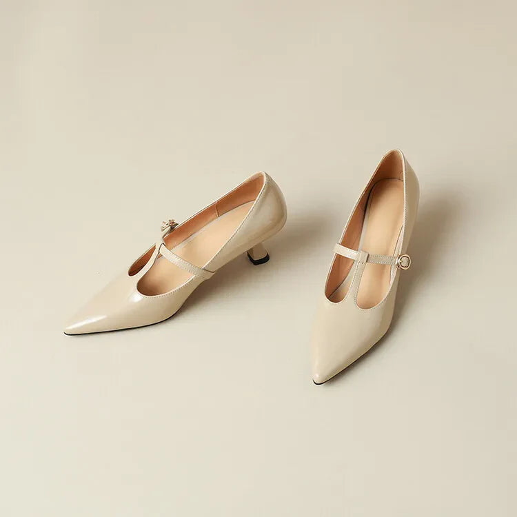 Anna-Berg | Leather Heels