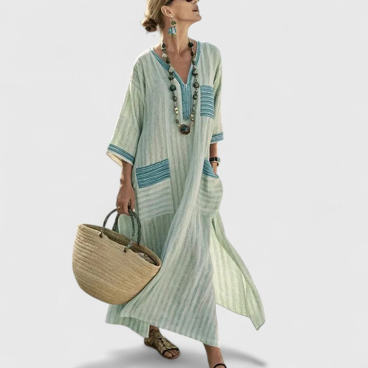 Anna-Berg | Elegant Bohemian Dress for Effortless Elegance